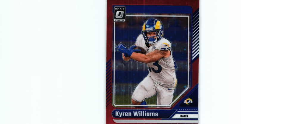 Kyren Williams 2024 RED STARS Donruss Optic #114 SP