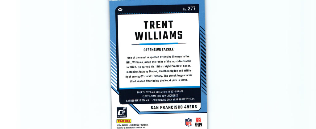 Trent Williams 2024 NO NAME Donruss #277