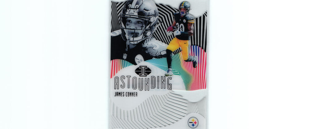 James Conner 2019 BLACK Illusions AST-JC /25