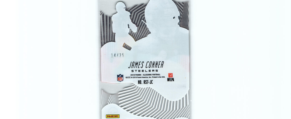 James Conner 2019 BLACK Illusions AST-JC /25