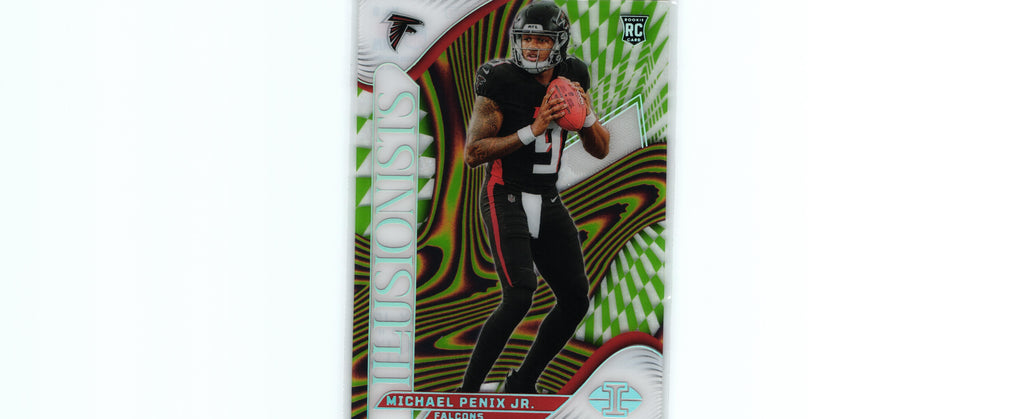 Michael Penix 2024 RAINBOW Illusions #9 RC SP