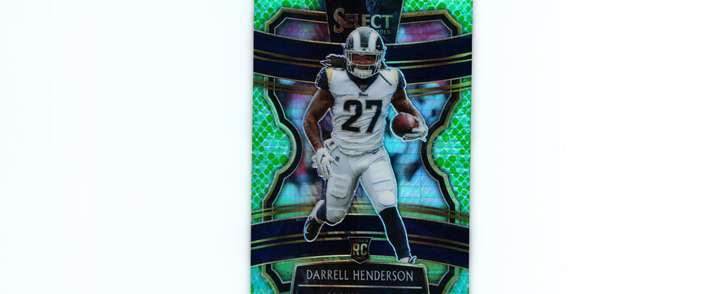 Darrell Henderson 2019 Dragon Scale Select #60 /88 RC