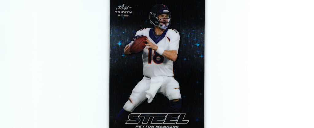 Peyton Manning 2023 SILVER STARS&DOTS Leaf S-63