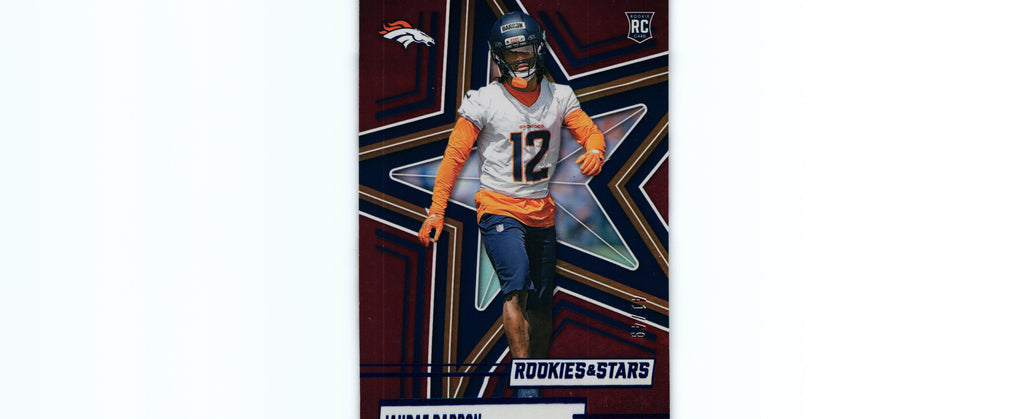 Jahdae Barron 2025 RED&BLUE Rookies&Stars #131 /49 RC
