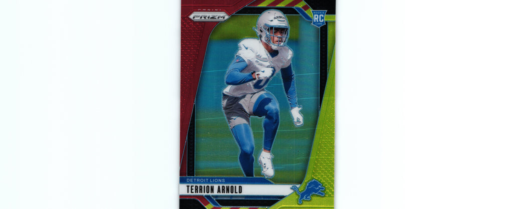 Terrion Arnold 2024 RED&YELLOW Prizm #389 /44 RC