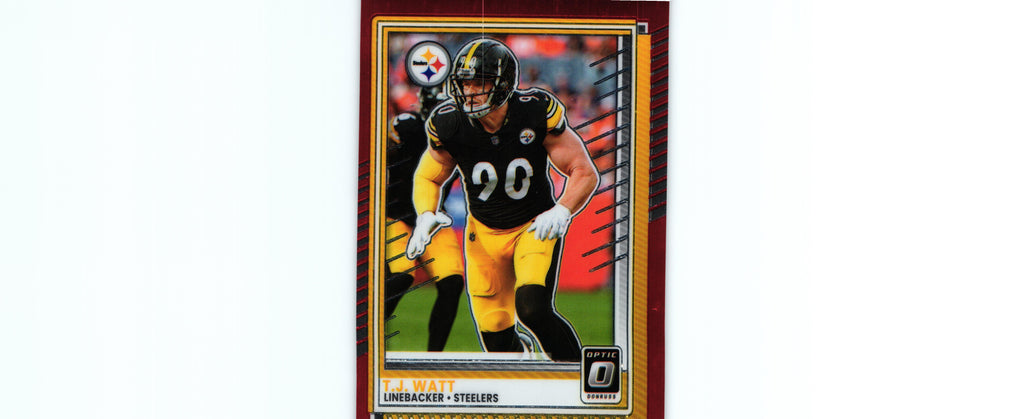 T.J. Watt 2025 RED STARS Donruss Optic #100 SP
