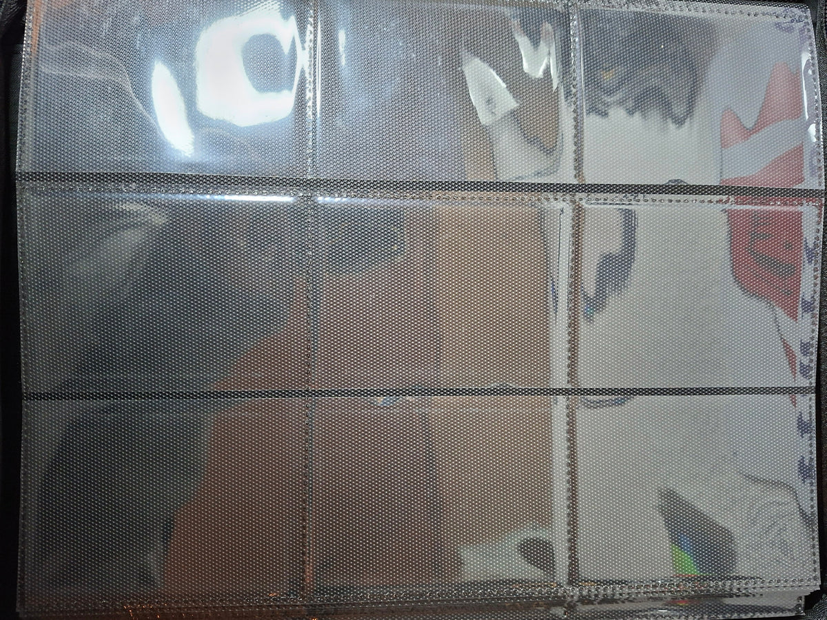 Trading Cards Album "Nord Eiche", 9 Pocket, 360 Karten,schwarz, gebraucht