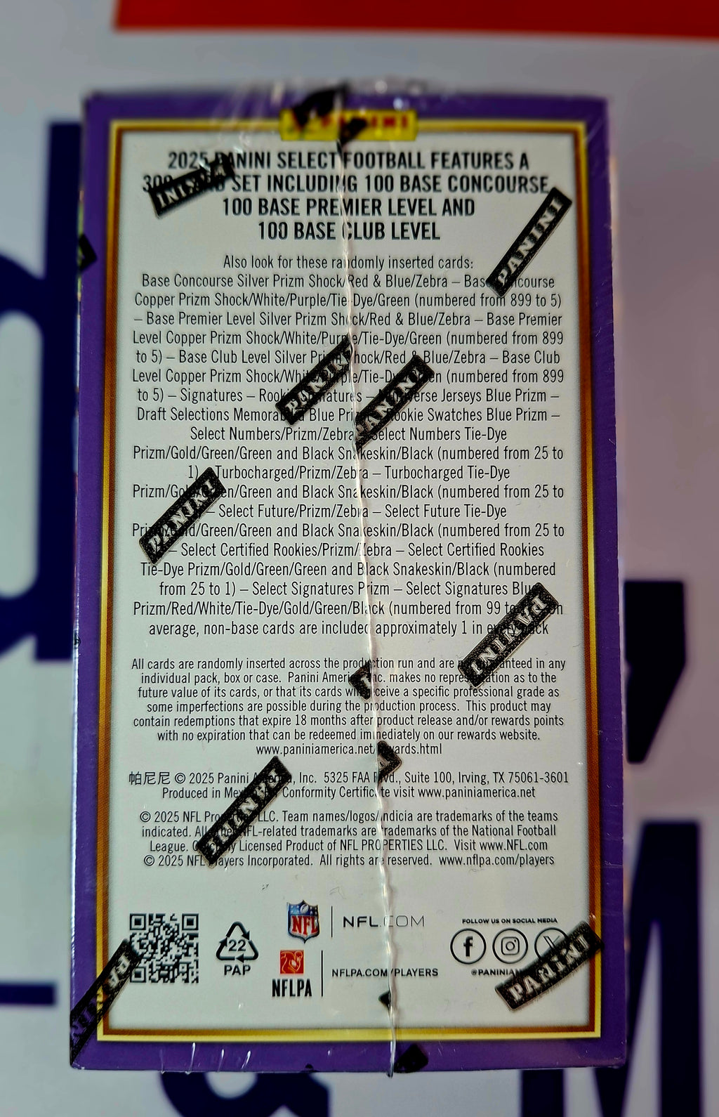 2025 Select Blaster Box, OVP, 24 Cards