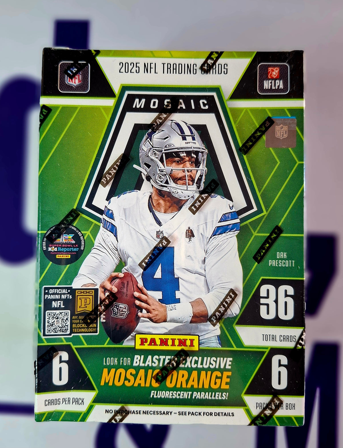 2025 Mosaic Blaster Box, OVP, 36 Cards