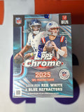 2025 Topps Chrome Blaster Box, OVP, 28 Cards