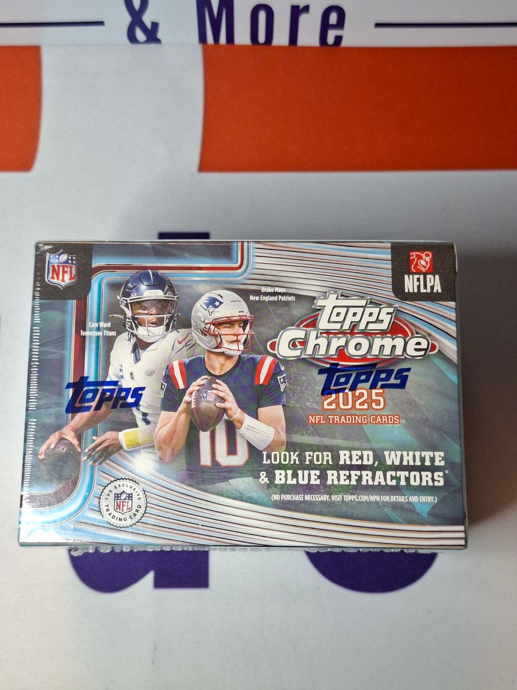 2025 Topps Chrome Blaster Box, OVP, 28 Cards