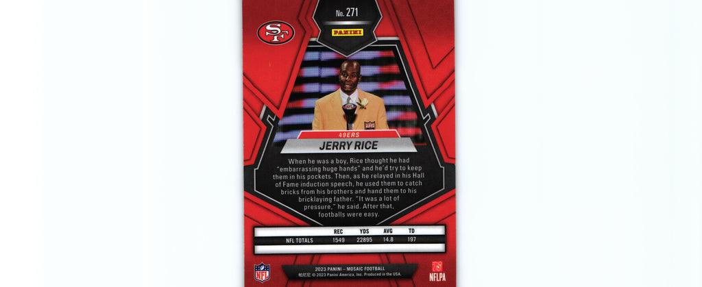 Jerry Rice 2023 Mosaic #271