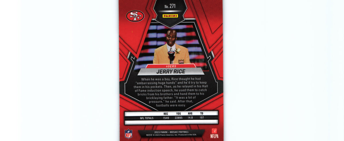 Jerry Rice 2023 Mosaic #271