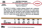 Jacob Cowing 2024 PRISM REFRACTOR Topps #285 RC