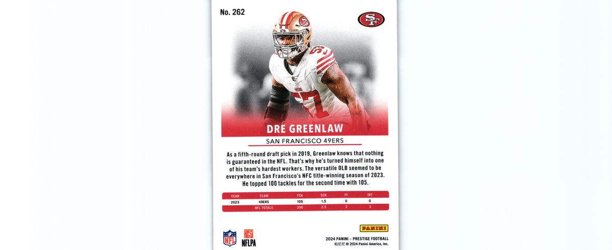 Dre Greenlaw 2024 HYPER Prestige #262