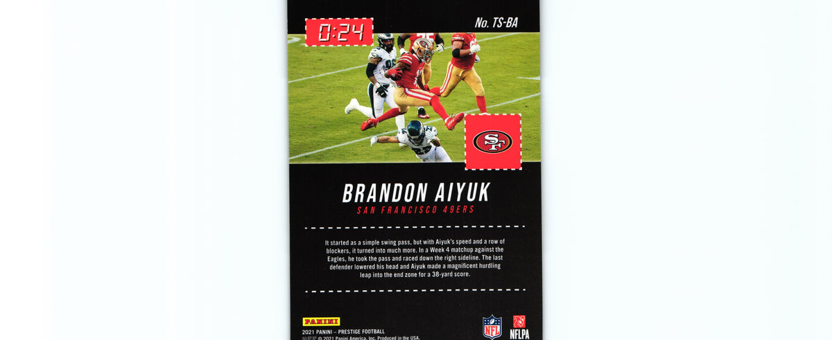 Brandon Aiyuk 2021 Prestige TS-BA