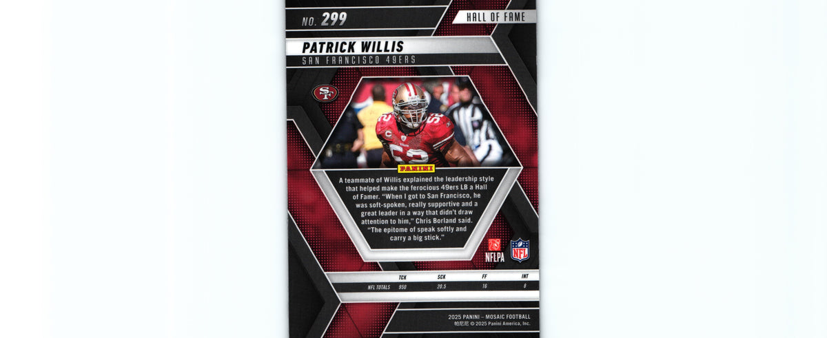 Patrick Willis 2025 Mosaic #299