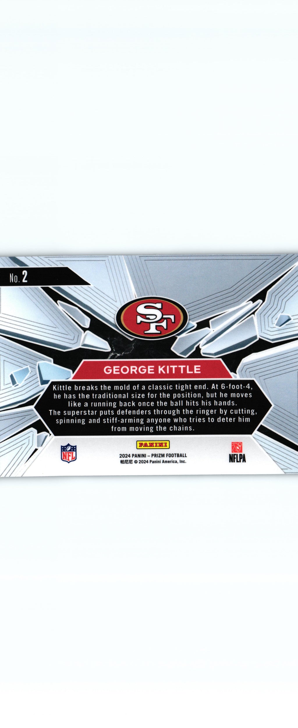 George Kittle 2024 Prizm #2