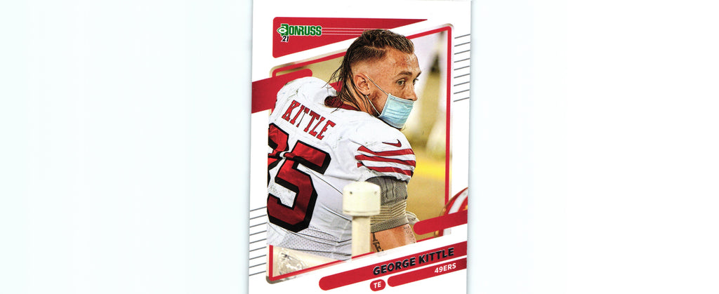 George Kittle 2021 VARIATION Donruss #54.2