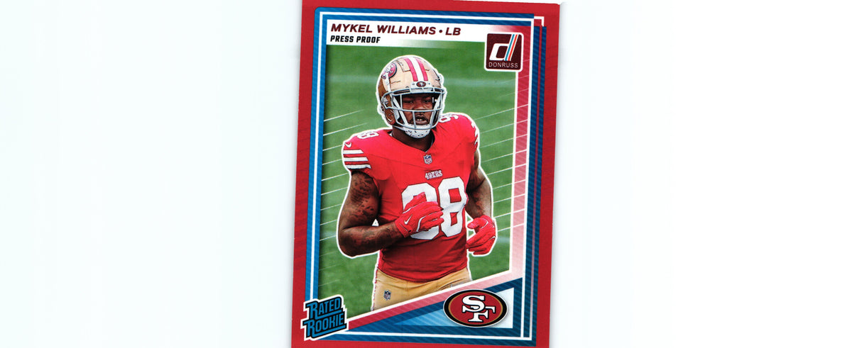 Mykel Williams 2025 RED Donruss #319 RC