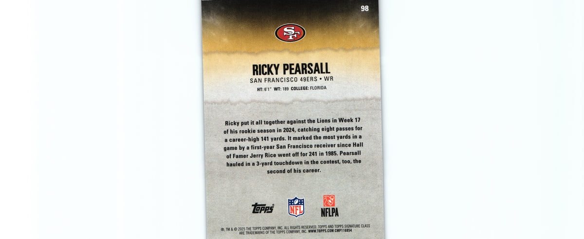 Ricky Pearsall 2025 GREEN&PURPLE Topps #98