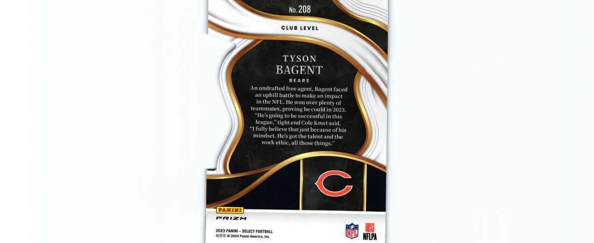 Tyson Bagent 2023 BLACK&RED Select #208 RC