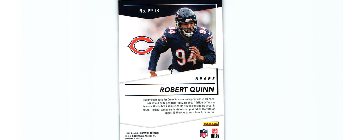Robert Quinn 2022 Prestige PP-18