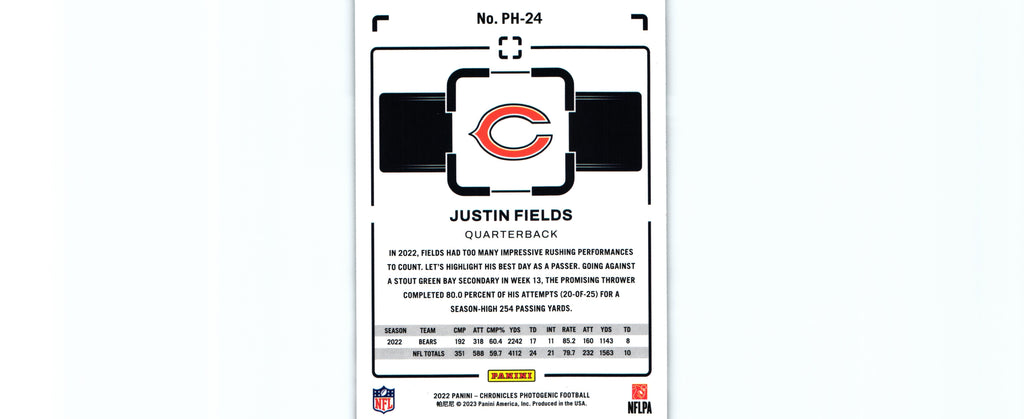 Justin Fields 2022 Chronicles PH-24