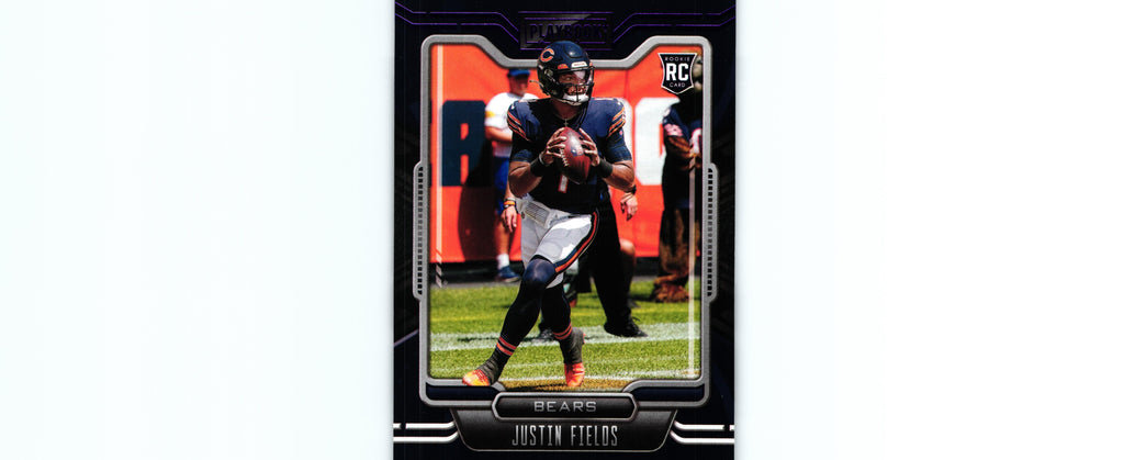 Justin Fields 2021 PURPLE Playbook #108 RC