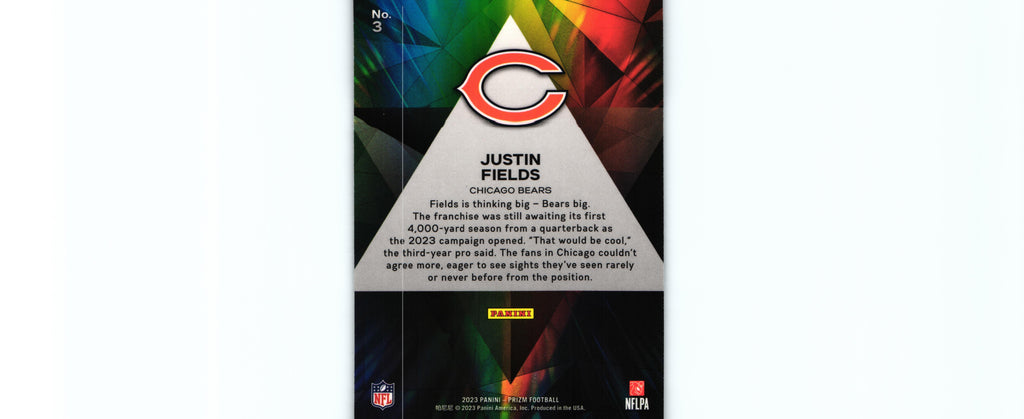 Justin Fields 2023 Prizm #3