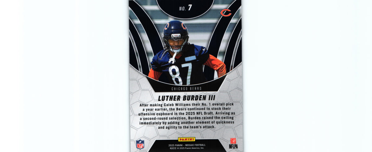 Luther Burden 2025 Mosaic #7 RC