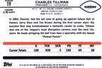 Charles Tillman 2024 REFRACTOR Topps #19