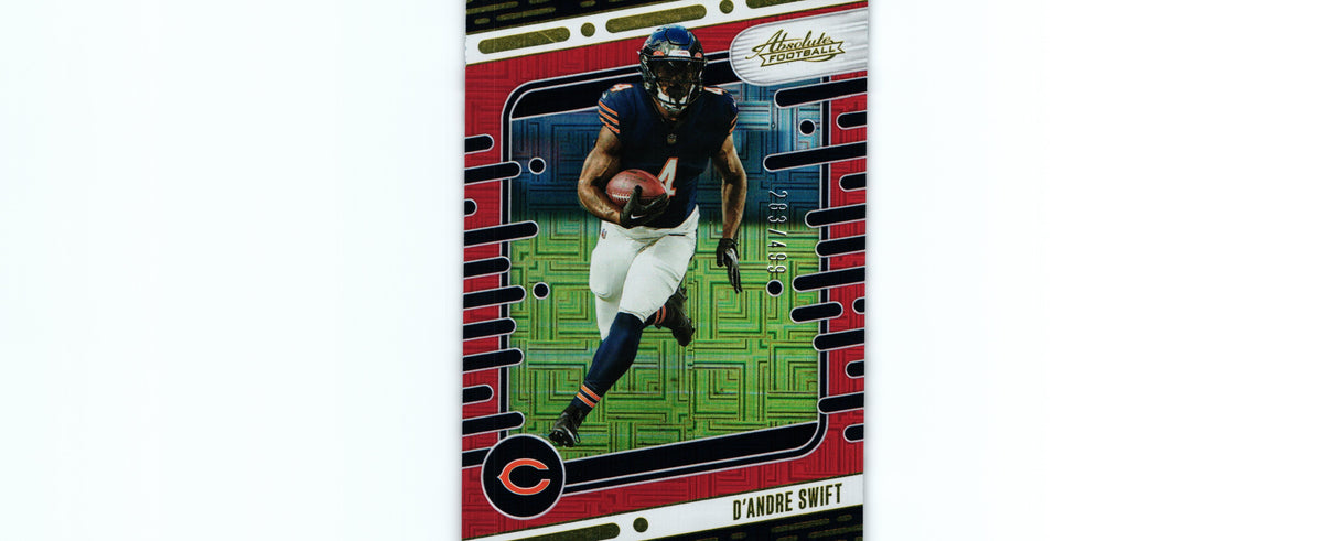 D'Andre Swift 2024 RED SQUARES Absolute #17 /499