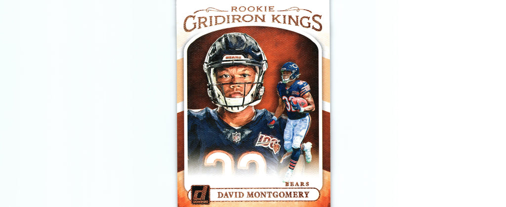 David Montgomery 2019 Donruss RKG-9 RC