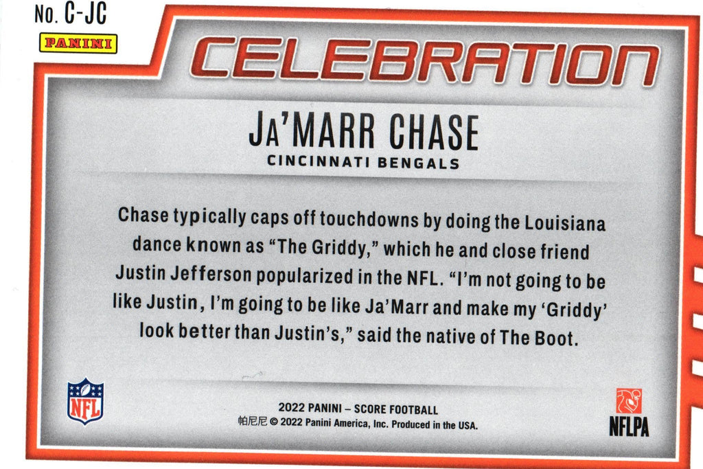 Ja'Marr Chase 2022 Score C-JC