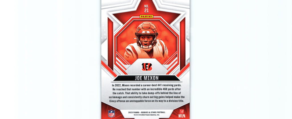 Joe Mixon 2023 LONGEVITY Rookies&Stars #21