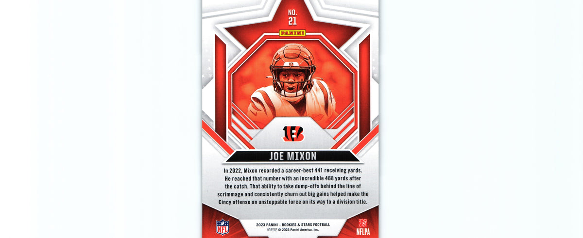 Joe Mixon 2023 LONGEVITY Rookies&Stars #21
