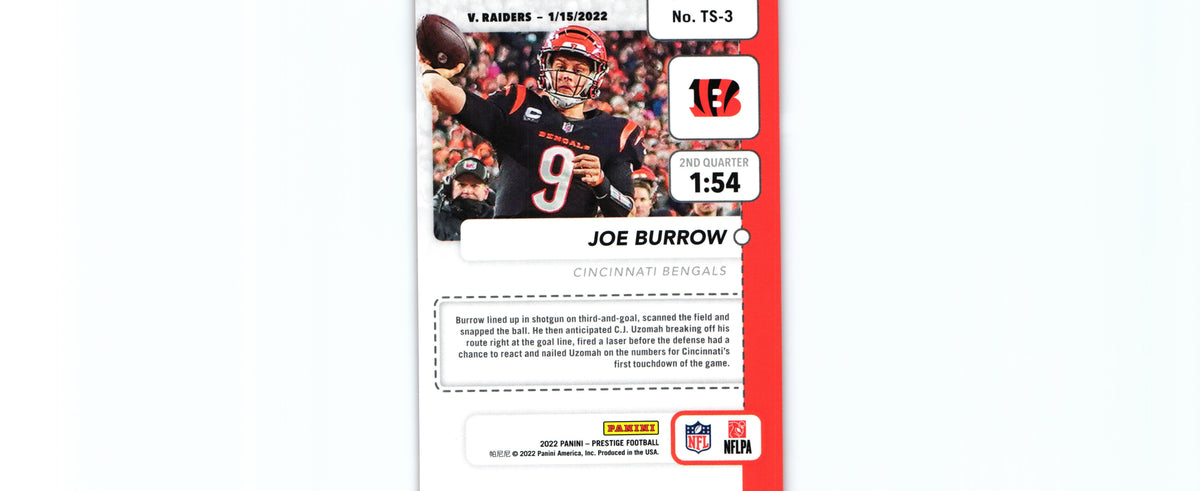 Joe Burrow 2022 Prestige TS-3
