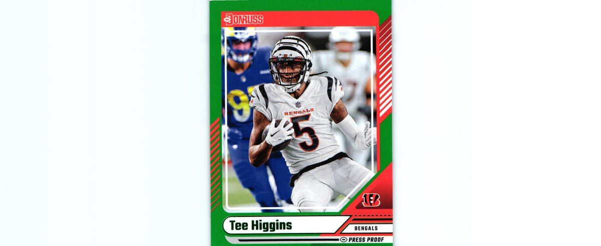 Tee Higgins 2024 GREEN Donruss #82