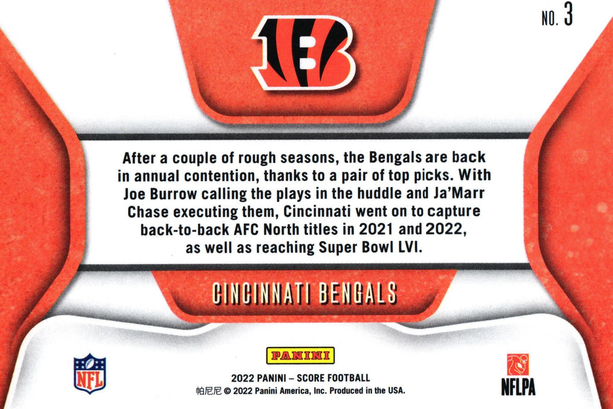 Cincinatti Bengals 2023 Score #3 "Huddle Up"