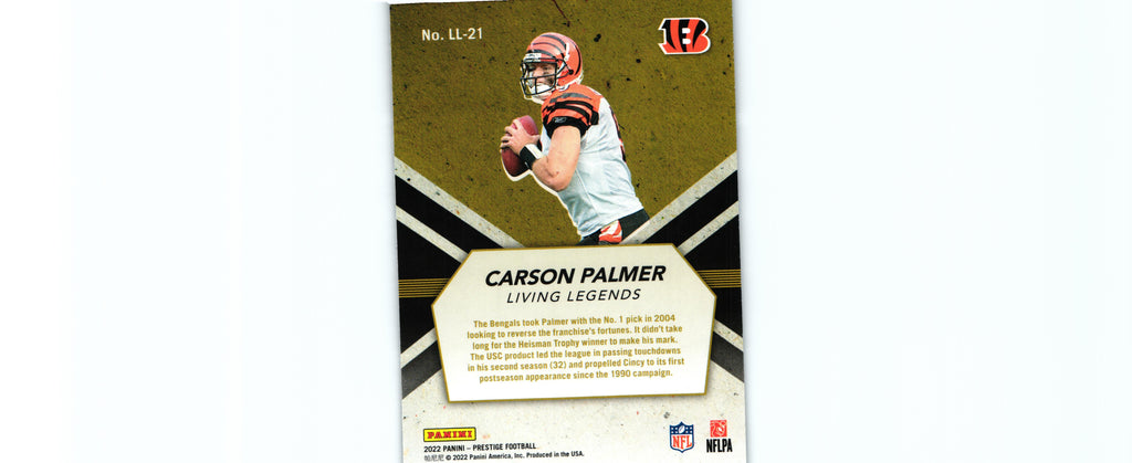 Carson Palmer 2022 Prestige LL-21