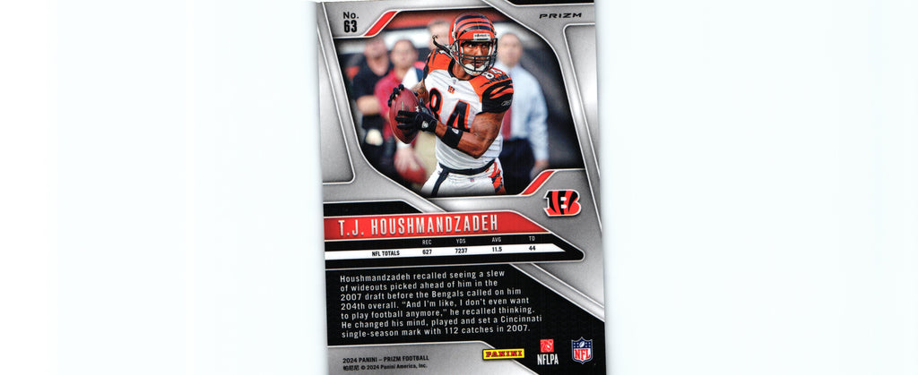 T.J Houshmandzad 2024 RED WHITE BLUE Prizm #63