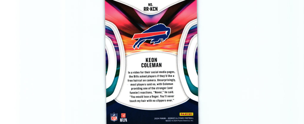 Keon Coleman 2024 Rookies&Stars RR-KCN RC