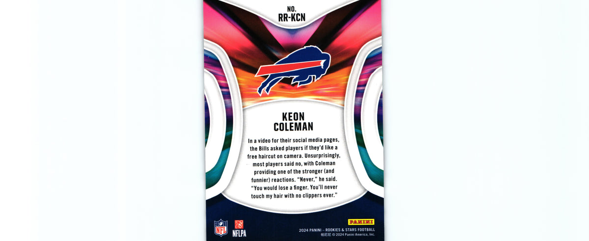Keon Coleman 2024 Rookies&Stars RR-KCN RC