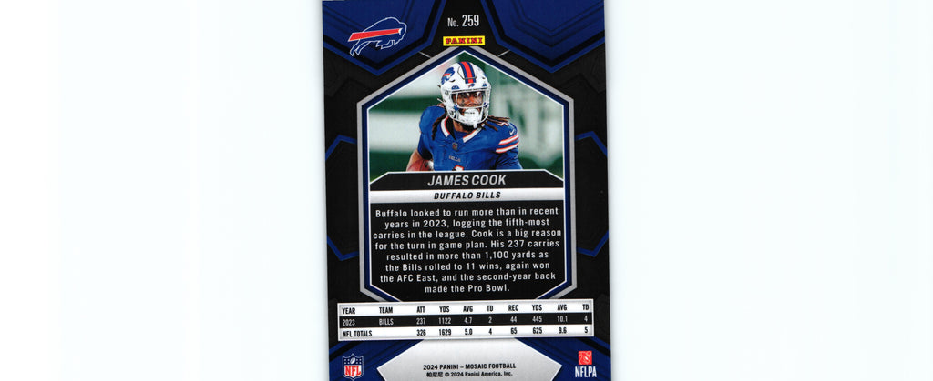 James Cook 2024 Mosaic #259