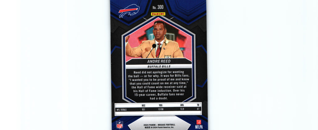 Andre Reed 2024 Mosaic #300
