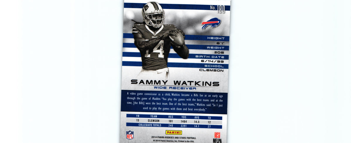 2x Sammy Watkins 2014 Rookies&Stars #180 RC