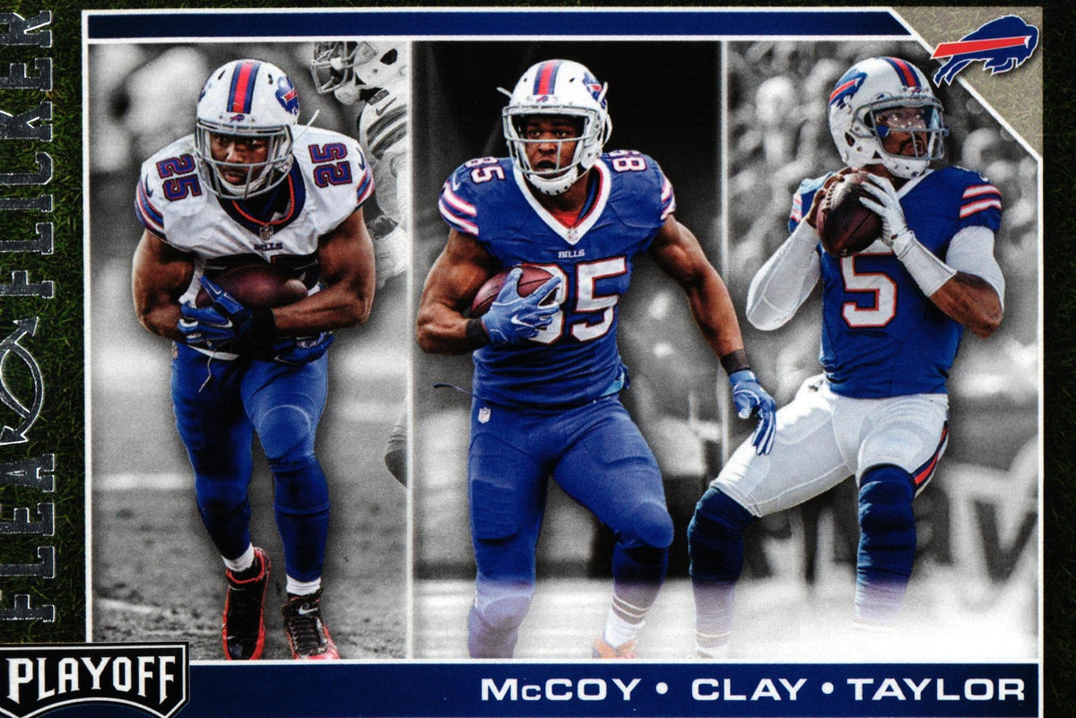 LeSean McCoy/Charles Clay/Tyrod Taylor 2017 Playoff #12