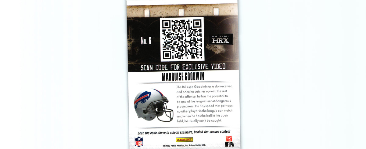 Marquise Goodwin 2013 Panini HRX #6 RC