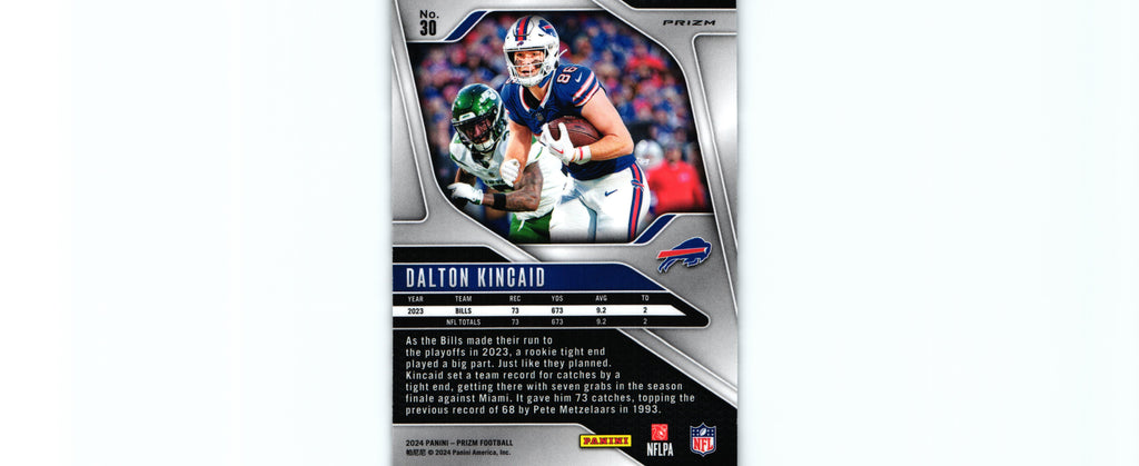 Dalton Kincaid 2024 BLACK&WHITE CHECKER Prizm #3 SP